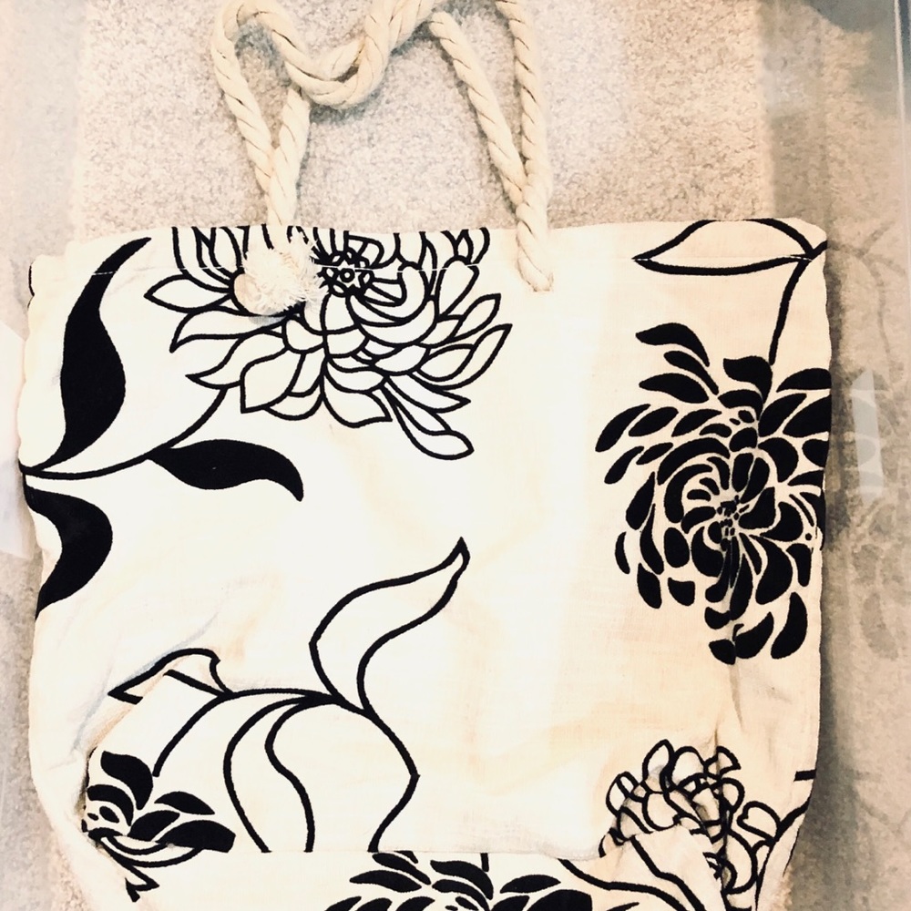 Floral Tote Bag